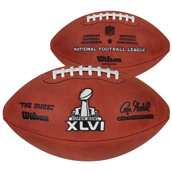 NFL 2026 赛季“超级碗”限定版真皮橄榄球